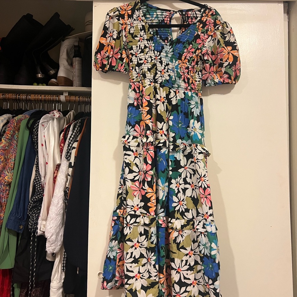 Nordstrom Floral Midi Dress